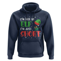 Funny Christmas Hoodie Im Not An Elf Just Short