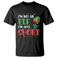Funny Christmas T Shirt Im Not An Elf Just Short - Wonder Print Shop
