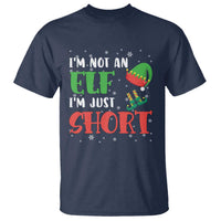 Funny Christmas T Shirt Im Not An Elf Just Short - Wonder Print Shop