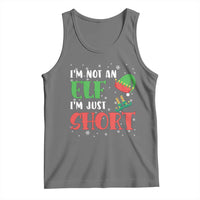 Funny Christmas Tank Top Im Not An Elf Just Short