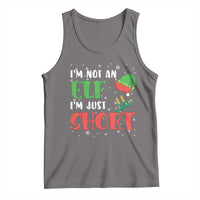 Funny Christmas Tank Top Im Not An Elf Just Short