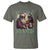 Funny Christmas Santa T Shirt Rizz The Season Cool Santa - Wonder Print Shop