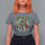 Funny Weed Christmas T Shirt For Women Merry Juana Santa Skeleton 420 - Wonder Print Shop