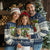 Funny Weed Xmas Ugly Christmas Sweater Merry Juana Santa Skeleton 420 - Wonder Print Shop