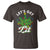 Funny Weed Christmas T Shirt Let's Get Lit Christmas Tree Cannabis - Wonder Print Shop