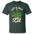 Funny Weed Christmas T Shirt Let's Get Lit Christmas Tree Cannabis - Wonder Print Shop