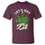 Funny Weed Christmas T Shirt Let's Get Lit Christmas Tree Cannabis - Wonder Print Shop