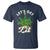 Funny Weed Christmas T Shirt Let's Get Lit Christmas Tree Cannabis - Wonder Print Shop