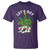 Funny Weed Christmas T Shirt Let's Get Lit Christmas Tree Cannabis - Wonder Print Shop