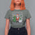 Funny Weed Christmas T Shirt For Women Merry Kushmas Naughty Santa Snowman Cannabis 420 - Wonder Print Shop