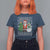 Funny Weed Christmas T Shirt For Women Merry Kushmas Naughty Santa Snowman Cannabis 420 - Wonder Print Shop