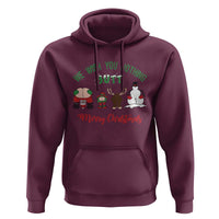 Funny Christmas Hoodie Wishing You Nothing Butt A Merry Christmas