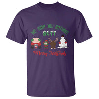 Funny Christmas T Shirt Wishing You Nothing Butt A Merry Christmas - Wonder Print Shop