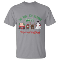 Funny Christmas T Shirt Wishing You Nothing Butt A Merry Christmas - Wonder Print Shop
