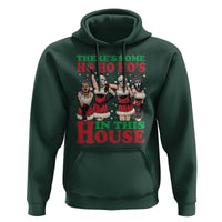 Funny Christmas Hoodie There Is Some Ho Ho Hos In This House Horror Character Dancing