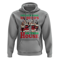 Funny Christmas Hoodie There Is Some Ho Ho Hos In This House Horror Character Dancing