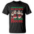 Funny Christmas T Shirt There Is Some Ho Ho Hos In This House Horror Character Dancing - Wonder Print Shop