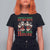 Funny Christmas T Shirt For Women There Is Some Ho Ho Hos In This House Horror Character Dancing - Wonder Print Shop