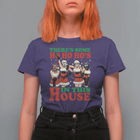 Funny Christmas T Shirt For Women There Is Some Ho Ho Hos In This House Horror Character Dancing - Wonder Print Shop