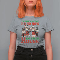 Funny Christmas T Shirt For Women There Is Some Ho Ho Hos In This House Horror Character Dancing - Wonder Print Shop