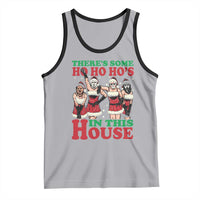 Funny Christmas Tank Top There Is Some Ho Ho Hos In This House Horror Character Dancing