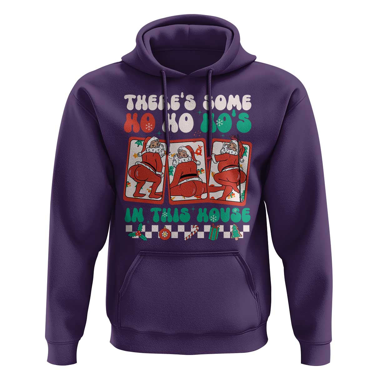 Funny Christmas Hoodie There Is Some Ho Ho Hos In This House Horror Character