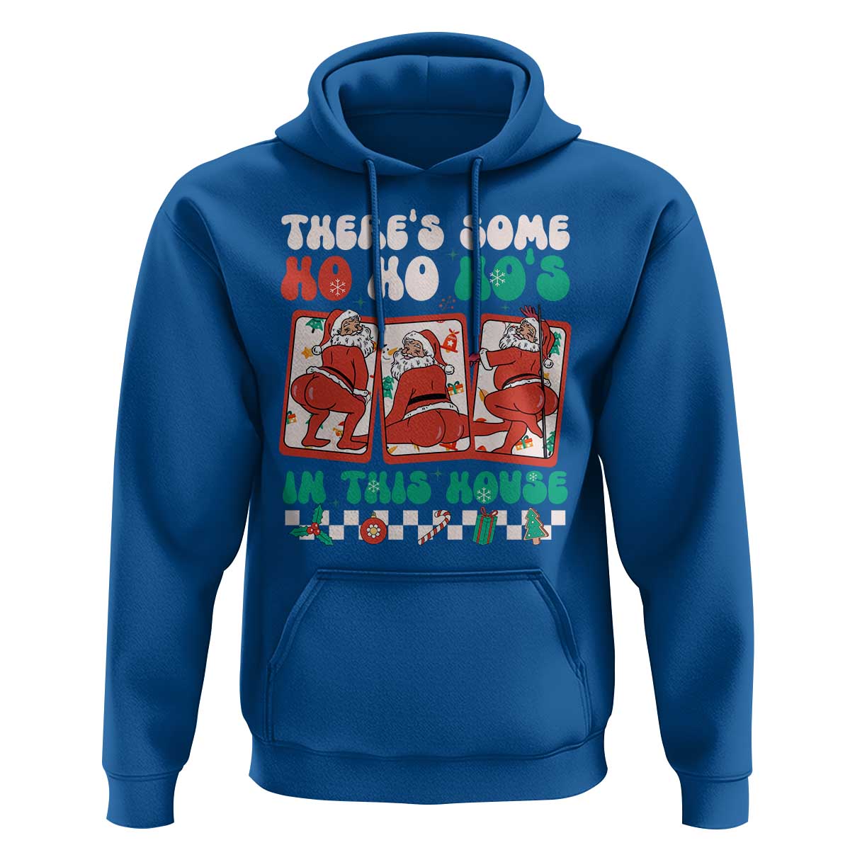 Funny Christmas Hoodie There Is Some Ho Ho Hos In This House Horror Character