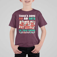 Funny Christmas T Shirt For Kid There Is Some Ho Ho Hos In This House Horror Character - Wonder Print Shop