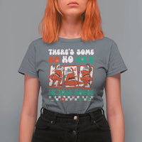 Funny Christmas T Shirt For Women There Is Some Ho Ho Hos In This House Horror Character - Wonder Print Shop