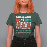 Funny Christmas T Shirt For Women There Is Some Ho Ho Hos In This House Horror Character - Wonder Print Shop