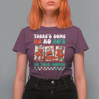 Funny Christmas T Shirt For Women There Is Some Ho Ho Hos In This House Horror Character - Wonder Print Shop