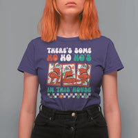 Funny Christmas T Shirt For Women There Is Some Ho Ho Hos In This House Horror Character - Wonder Print Shop