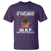 Funny Christmas T Shirt There Is Some Ho Ho Hos In This House WAP Wine And Present - Wonder Print Shop