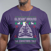 Christmas Gun Lover T Shirt Glocking Around The Christmas Tree - Wonder Print Shop