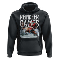 Christmas Hunting Hoodie Reindeer Game Santa Hunter Deer Season
