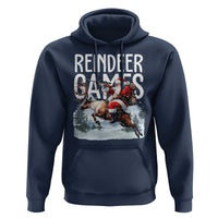Christmas Hunting Hoodie Reindeer Game Santa Hunter Deer Season