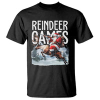 Christmas Hunting T Shirt Reindeer Game Santa Hunter Deer Season - Wonder Print Shop