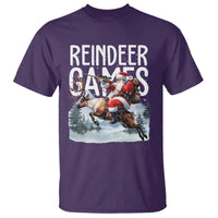 Christmas Hunting T Shirt Reindeer Game Santa Hunter Deer Season - Wonder Print Shop
