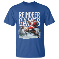 Christmas Hunting T Shirt Reindeer Game Santa Hunter Deer Season - Wonder Print Shop