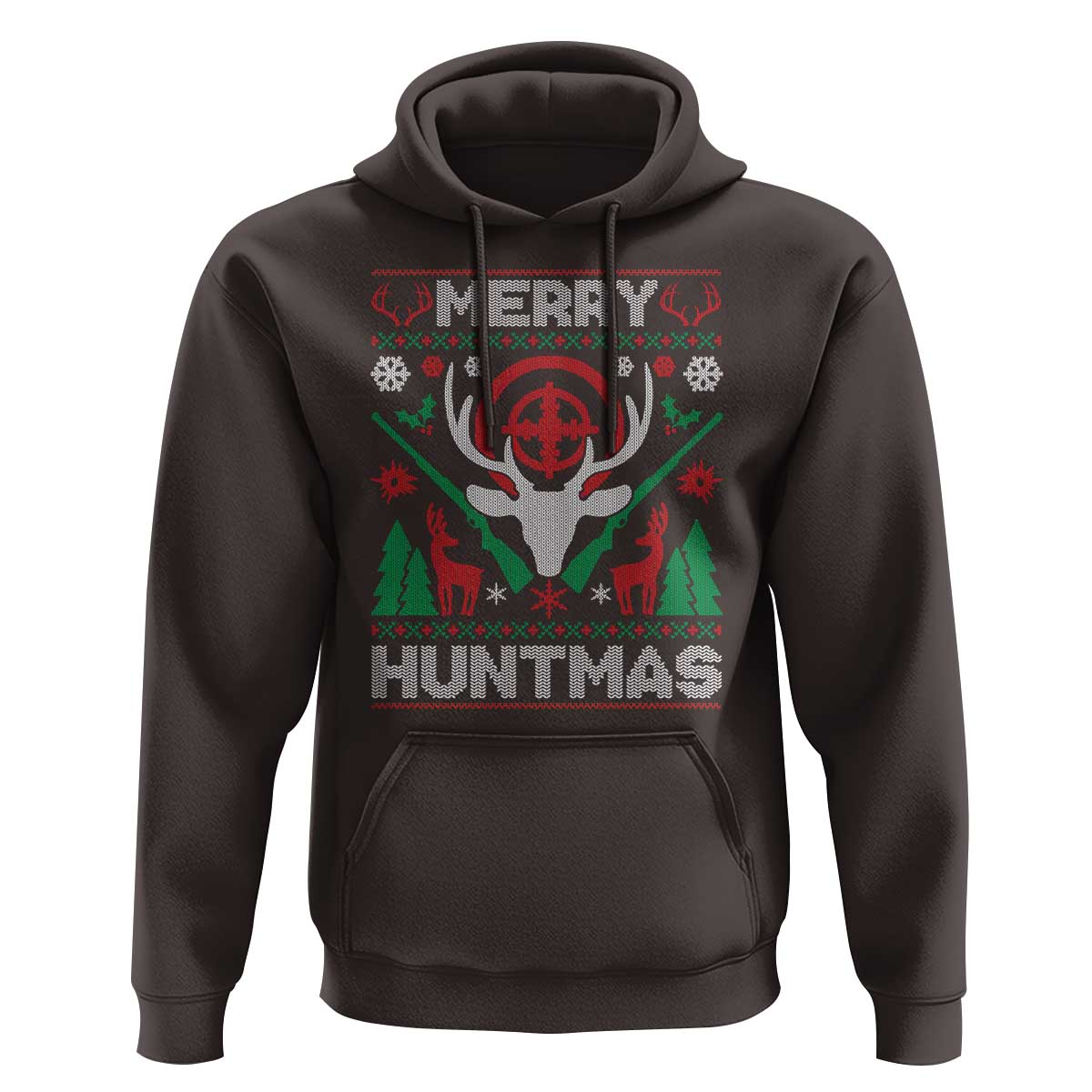 Christmas Hunting Hoodie Merry Huntmas Deer Season Hunter