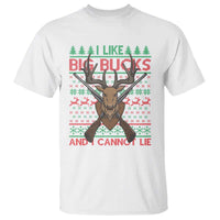 Christmas Hunting T Shirt I Like Big Bucks And I Cannot Lie Deer Hunter - Wonder Print Shop