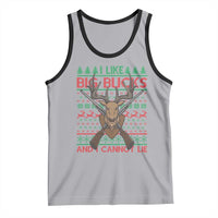 Christmas Hunting Tank Top I Like Big Bucks And I Cannot Lie Deer Hunter