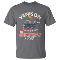 Christmas Hunting T Shirt Venison Meat Deer Season Hunter - Wonder Print Shop