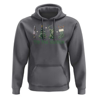 Christmas Hunting Hoodie Tis The Season Hunting Camo Hunter