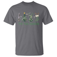 Christmas Hunting T Shirt Tis The Season Hunting Camo Hunter - Wonder Print Shop
