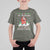 Christmas Hunting T Shirt For Kid Tis The Season To Be Hunting Santa Hunter - Wonder Print Shop