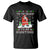 Christmas Hunting T Shirt Tis The Season To Be Hunting Santa Hunter - Wonder Print Shop
