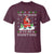 Christmas Hunting T Shirt Tis The Season To Be Hunting Santa Hunter - Wonder Print Shop