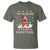 Christmas Hunting T Shirt Tis The Season To Be Hunting Santa Hunter - Wonder Print Shop