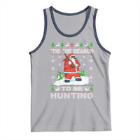 Christmas Hunting Tank Top Tis The Season To Be Hunting Santa Hunter